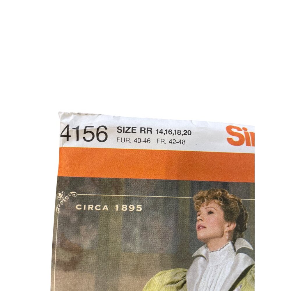 Simplicity 4156 Pattern Size 14-20 Edwardian Vict… - image 2